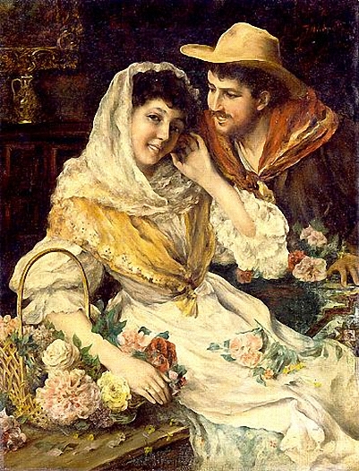 Courting Couple by Federico Andreotti